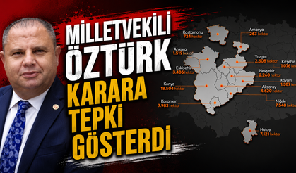 Milletvekili Öztürk karara tepki gösterdi