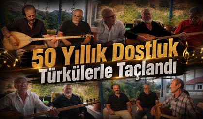 50 Yıllık Dostluk Türkülerle Taçlandı