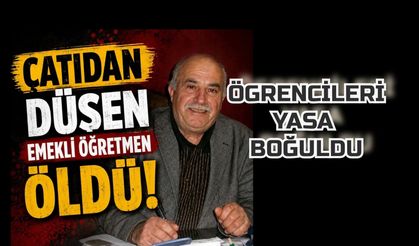 Apartman boşluğunda can verdi