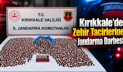 Kırıkkale’de Zehir Tacirlerine Jandarma Darbesi