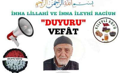 Şerafettin Çiçek vefat etti .