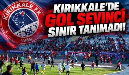 Kırıkkale'de Gol Sevinci Sınır Tanımadı!
