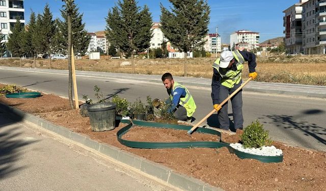 Yahşihan Belediyesi peyzaj çalışmaları