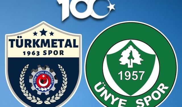 Türk Metal 1963 ,Ünye 1957 Sporla maç yapacak