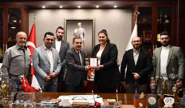 Batıkentspor Kulübü’nden Başkan Ataç’a ziyaret