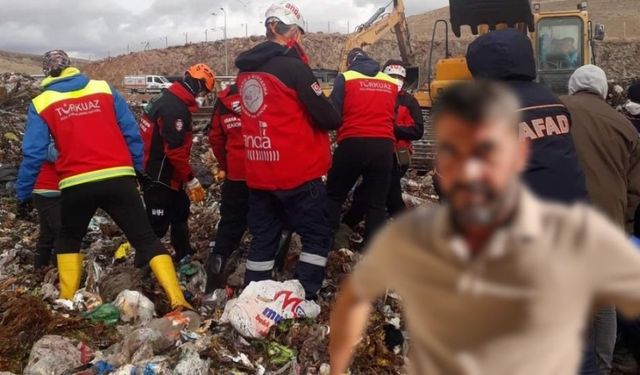 Trajik olay: Tonlarca çöpün altında öldü