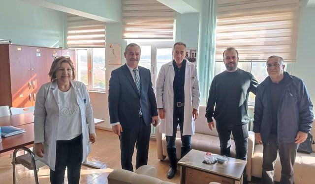Ulusoy saha'ya indi,okulları geziyor