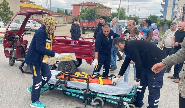 Kırıkkale'de yaşanan kaza panik oluşturdu