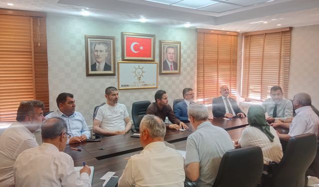 AK Parti  İl Teşkilatından Temmuz Ayı Toplantısı