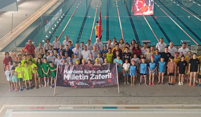 Milli Birlik Günü Yüzme Yarışları Başladı