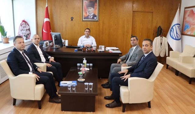 Başkan Ahmet Önal'dan ASKİ'ye Ziyaret
