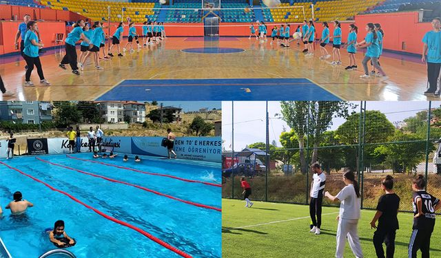 Kırıkkale’de Yaz Spor Kurslarına Yoğun İlgi