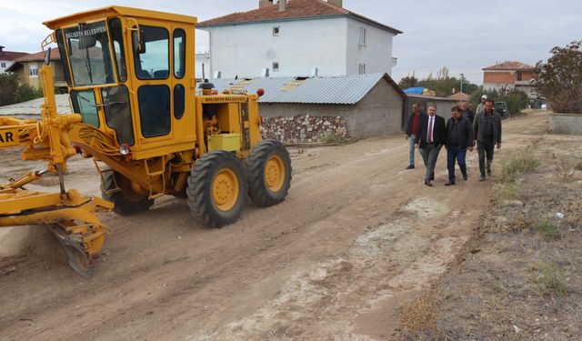 Balışeyh Belediyesi Çalışmalarına Devam Ediyor