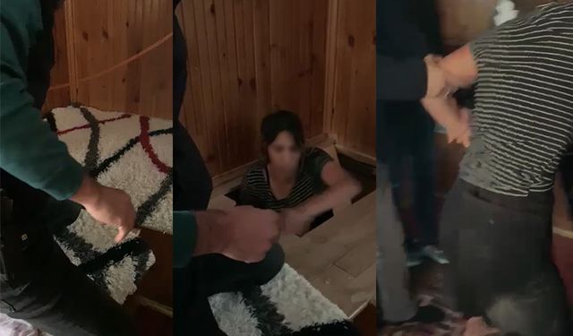 Polisin Aradığı Kadın, Evdeki Gizli Bölmede Yakalandı