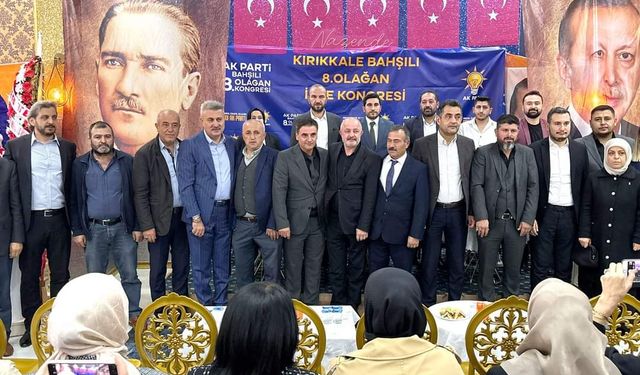 AK Parti Bahşılı'da konğre yaptı