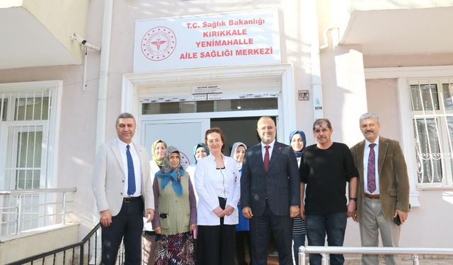 Yenimahalle ASM’ye İl Sağlık Müdüründen Ziyaret