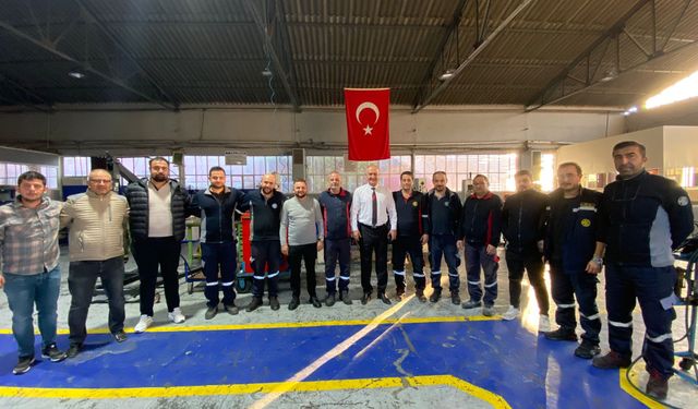 Türk Metal Şube Başkanı Öztürk’ten MKE Silah Fabrikası’na Ziyaret