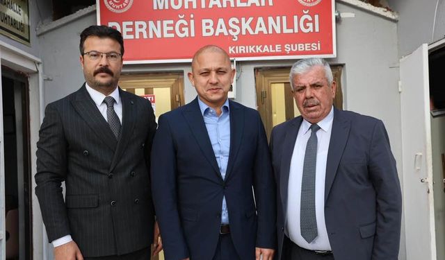 Başkan Önal’dan Muhtarlar Derneği’ne Ziyaret