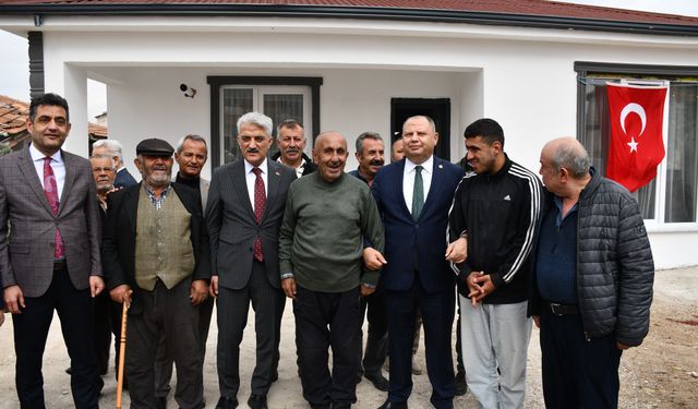 Polis Adem’e Yeni Evi Teslim Edildi