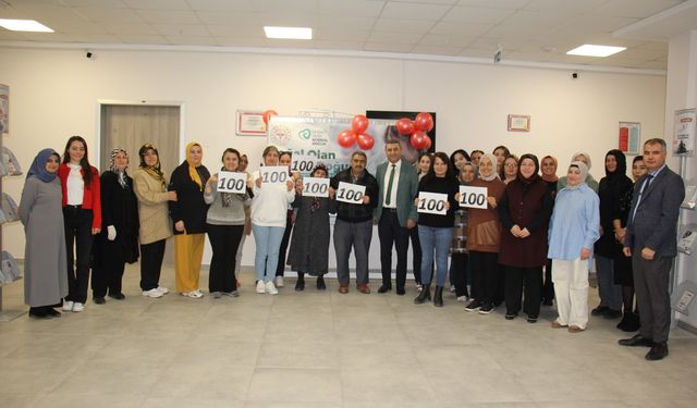 Sağlıklı Hayat Merkezi 100. Hastasına Hizmet Verdi