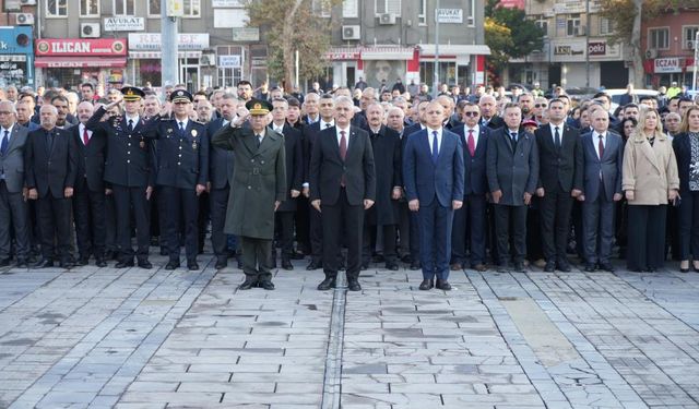 Kırıkkale'de saat 09.05'te hayat durdu