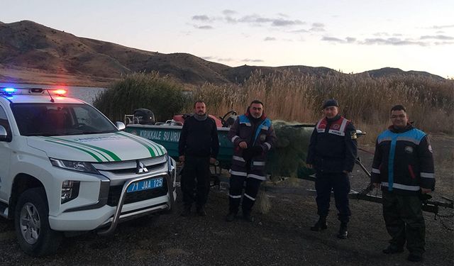 HES Göletinde Kaçak Avcılığa Darbe