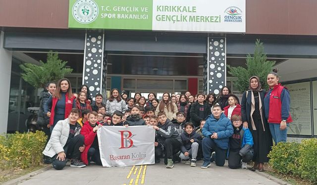 Başaran Koleji Öğrencileri Gençlik Merkezini Keşfetti