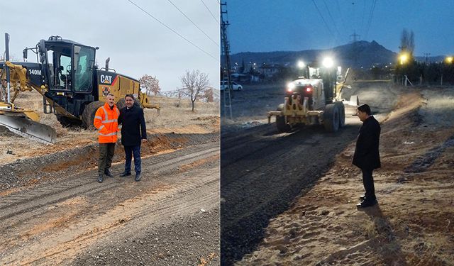 Hasandede’de Yol Çalışmaları Hız Kazandı