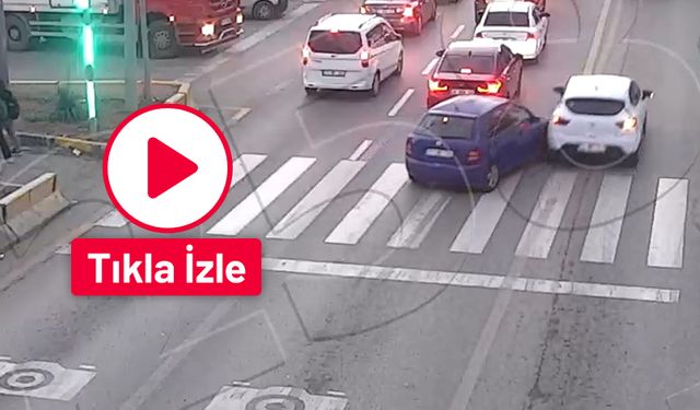 Kırıkkale'de Trafik Kazaları Kamerasında