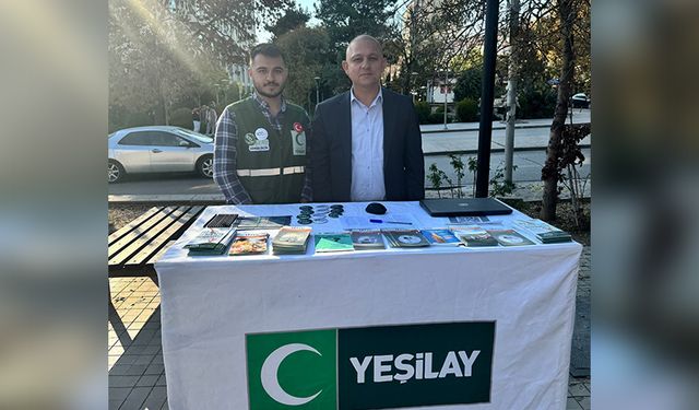 Yeşilay’dan Kırıkkale’de Bilgilendirme Standı