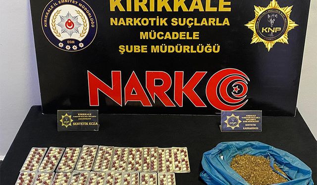 Kırıkkale'de Narkotik Operasyonu: İki Şüpheli Gözaltında