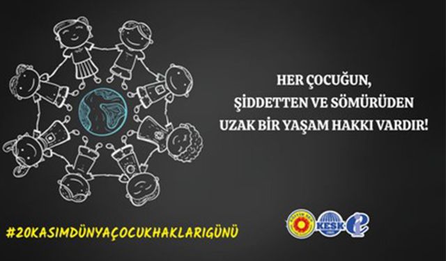 Avcı" Her Çocuk Güvenli ve Mutlu Bir Yaşamı Hak Ediyor"