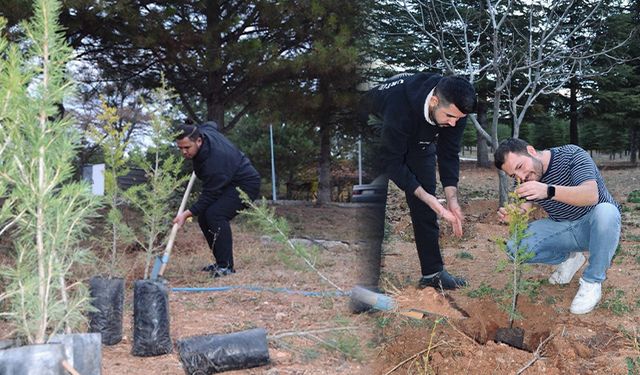 Keskin’de Gençlerden "Bir İyilik, Bir Fidan" Projesi