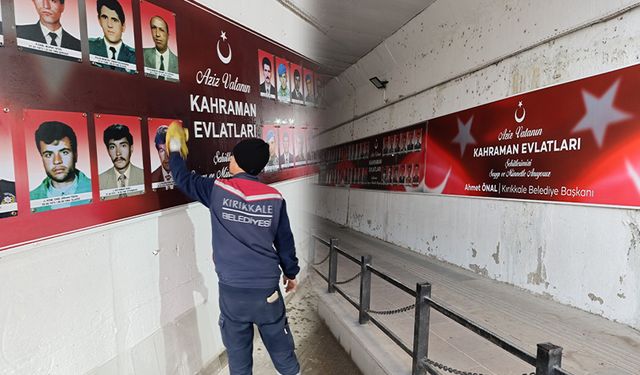 Kırıkkale Belediyesi’nden Şehitler İçin Anlamlı Çalışma