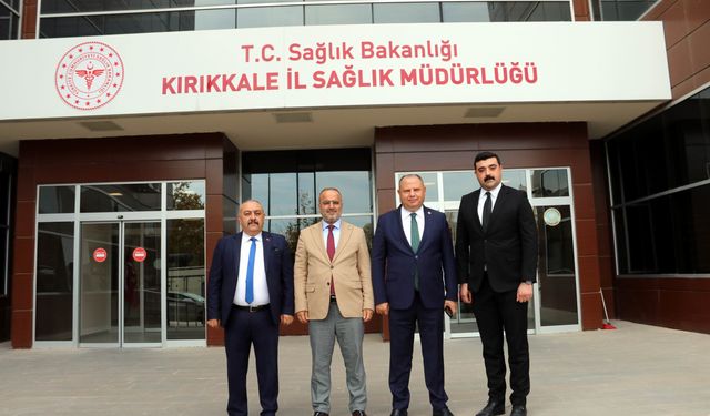 Milletvekili Öztürk’ten İl Sağlık Müdürüne Ziyaret