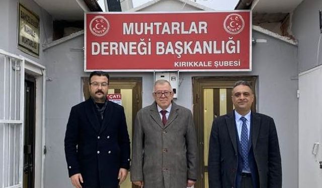 Muhtarlar Derneği’ne Anlamlı Ziyaret