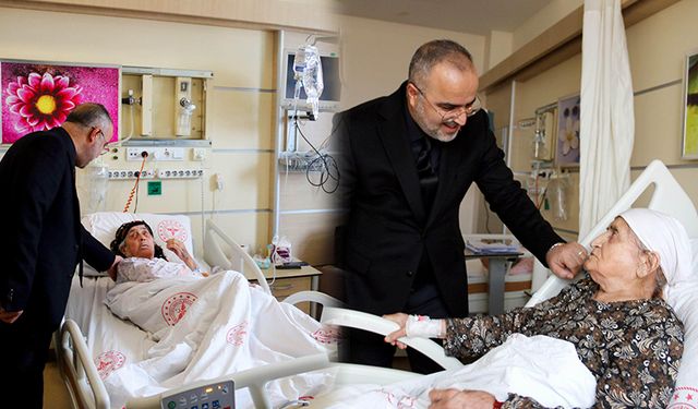 İl Sağlık Müdürü Polat'tan Palyatif Bakım Hastalarına Ziyaret