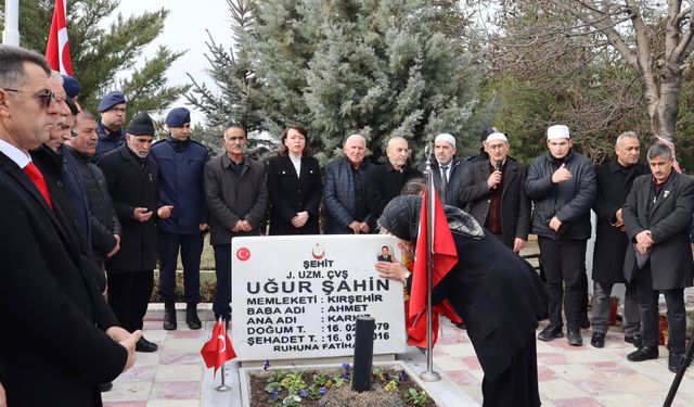 Şehit J. Uzm. Çvş. Uğur Şahin, Şehadetinin 9. Yılında Anıldı