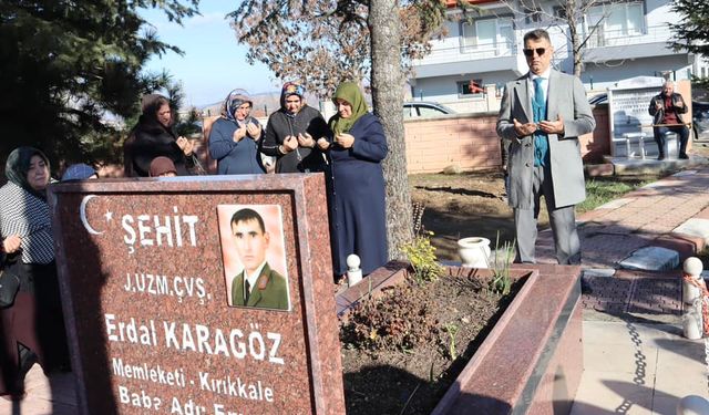 Şehit Erdal Karagöz 24. Yılında Dualarla Anıldı