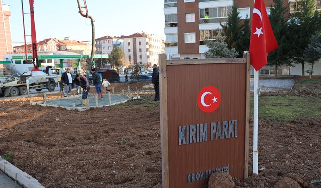 Kırım Parkı Yenileniyor: Modern ve Kullanışlı Bir Mekan Olacak