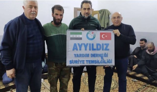 Ayyıldız Yardım Derneği’nden Halep’e Yeni Bir Destek Seferi