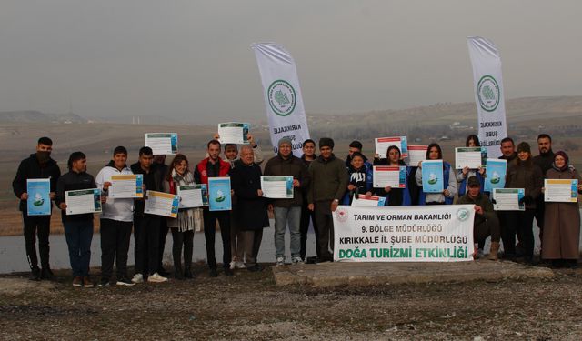 Dünya Sulak Alanlar Günü'nde Çeşnigir'de Gözlem Etkinliği