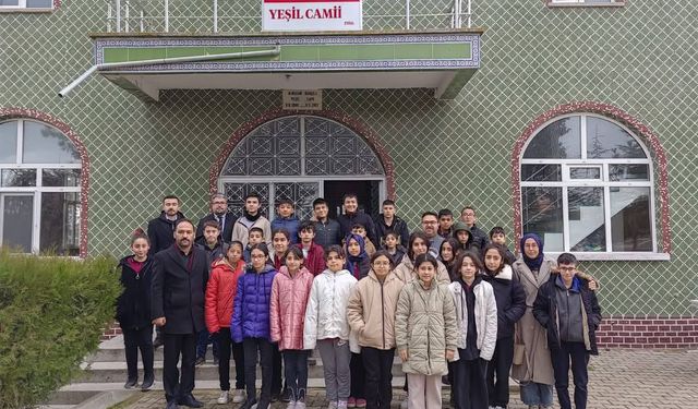 Bahşılı’da ÇEDES Kapsamında Öğrencilere Camii ve Müftülük Ziyareti