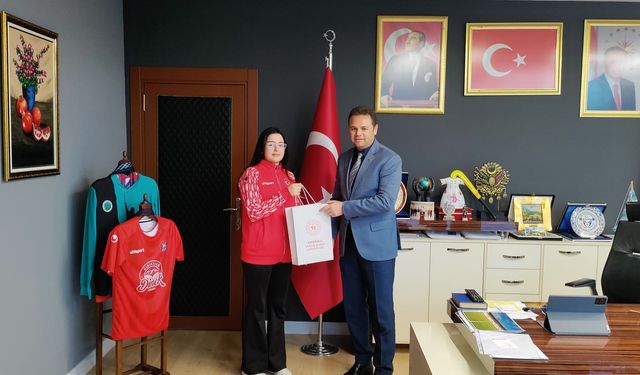 Milli Sporcu Emine Kahraman Olimpiyat Yolunda