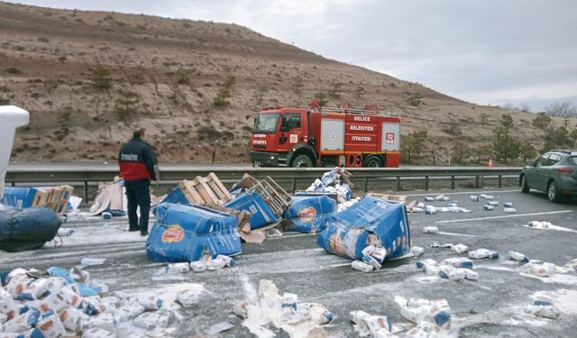 Delice'de Trafik Kazası: Ekipler Hızla Müdahale Etti