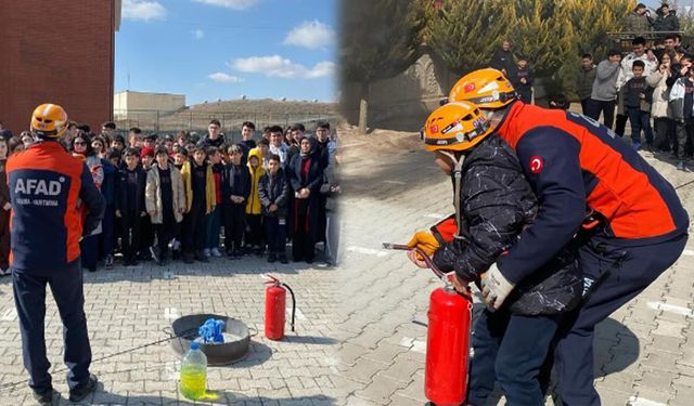 Başaran Koleji’nde AFAD Tatbikatı Yapıldı