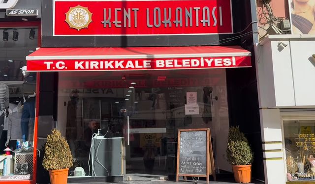 Kırıkkale Kent Lokantası Halkın Hizmetinde