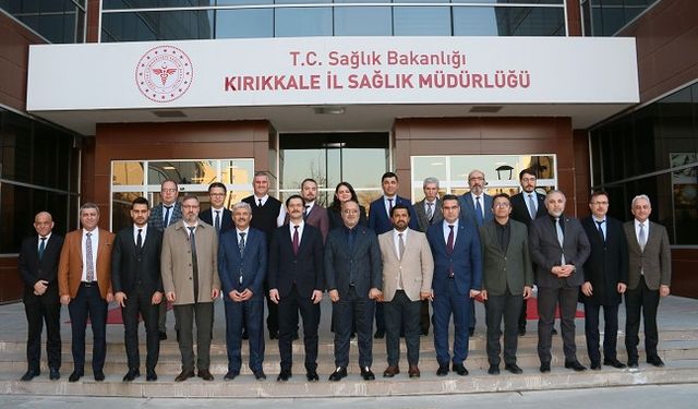 Kırıkkale’de Halk Sağlığı Değerlendirme Toplantısı Yapıldı