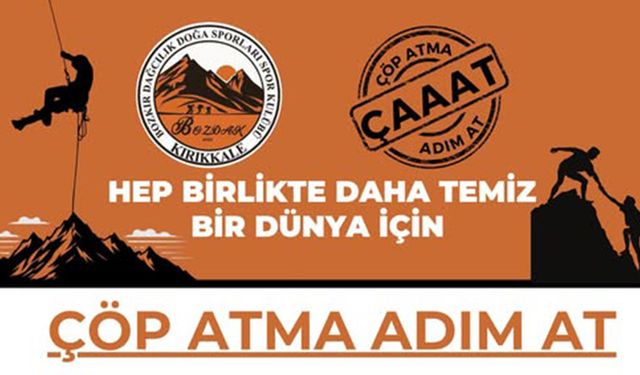 BOZDAK’tan “Çöp Atma, Adım At” Temizlik Etkinliği