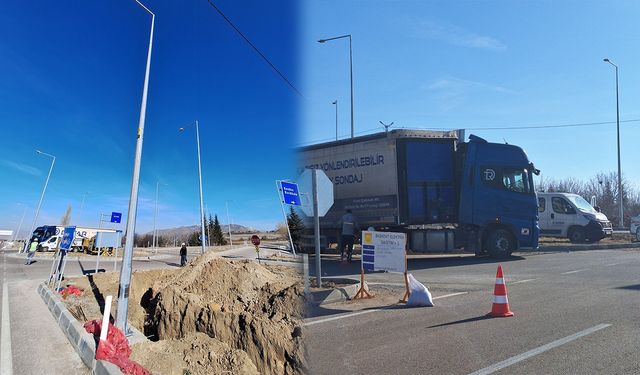 Çelebi’de Trafik Güvenliği İçin Aydınlatma Projesi Başladı